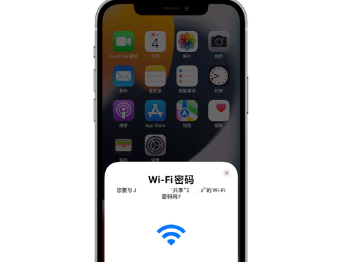 翰林镇苹果15维修店分享iPhone15如何共享Wi-Fi密码 